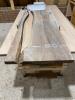 This is the first cut - to take one live edge, flip it to the other side and create the river